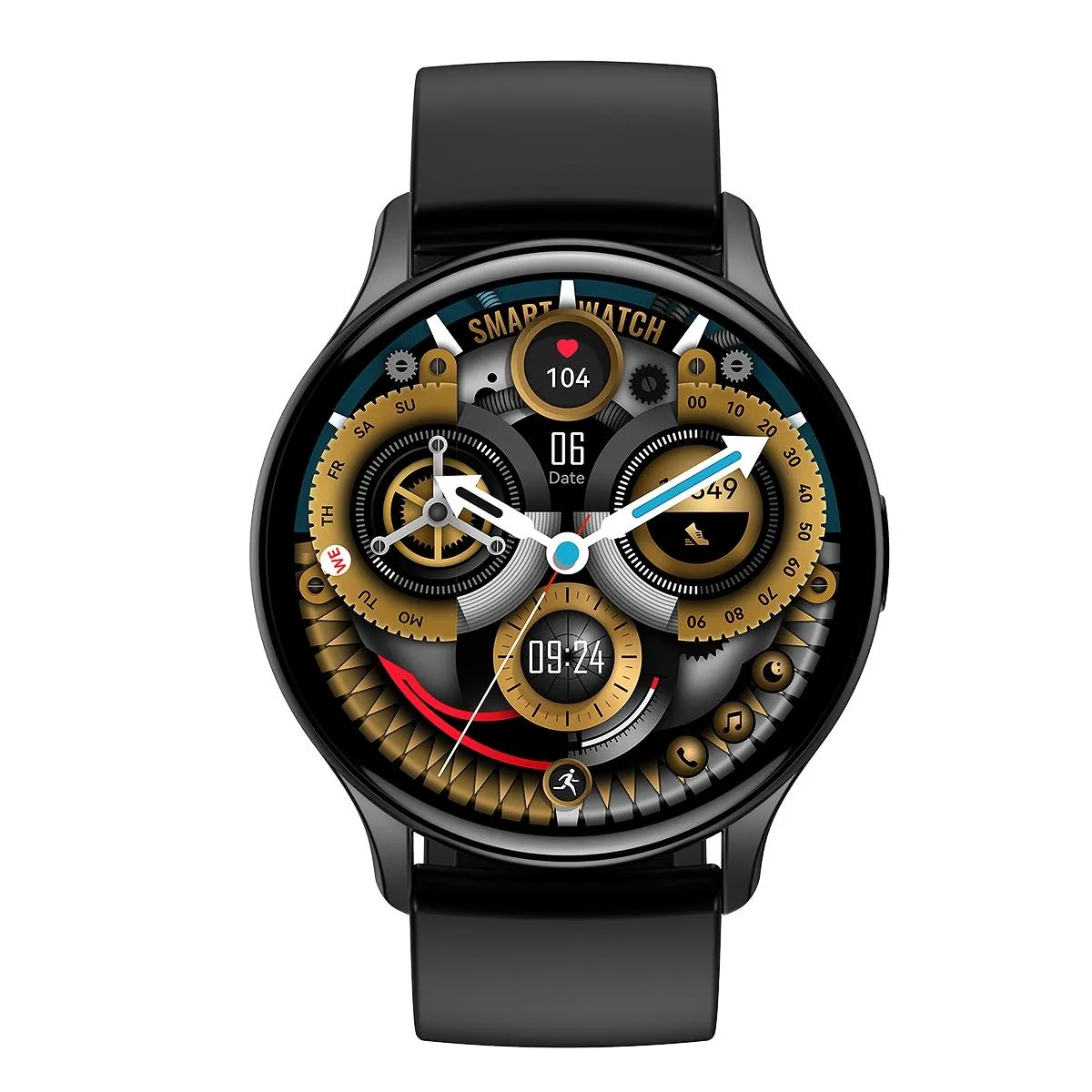 1.43 Inch Bt5.0 Ip67 Sport Smart Watch Support Bluetooth Call / Message Notification / Heart Rate / Blood Pressure Health Monitor