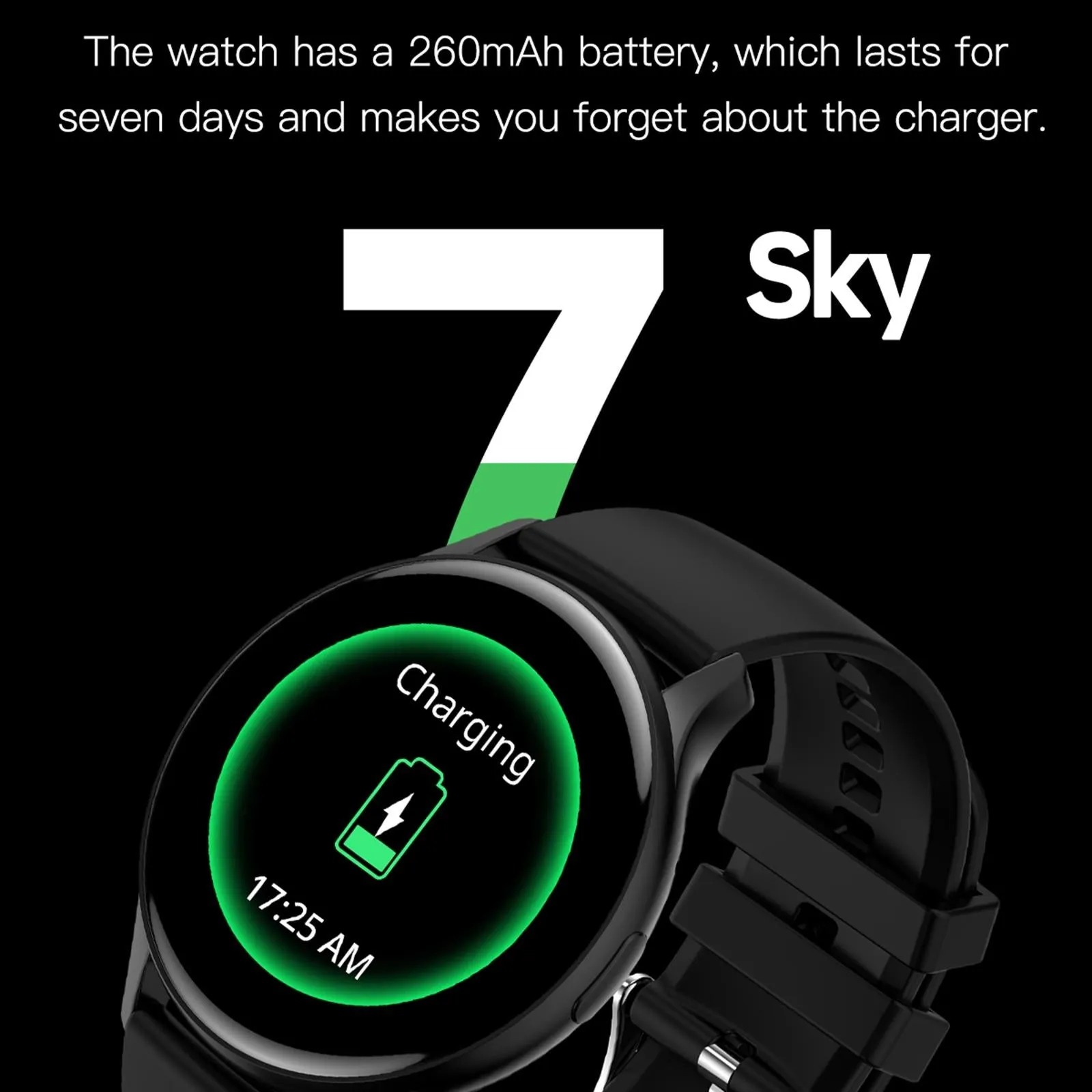 1.43 Inch Bt5.0 Ip67 Sport Smart Watch Support Bluetooth Call / Message Notification / Heart Rate / Blood Pressure Health Monitor