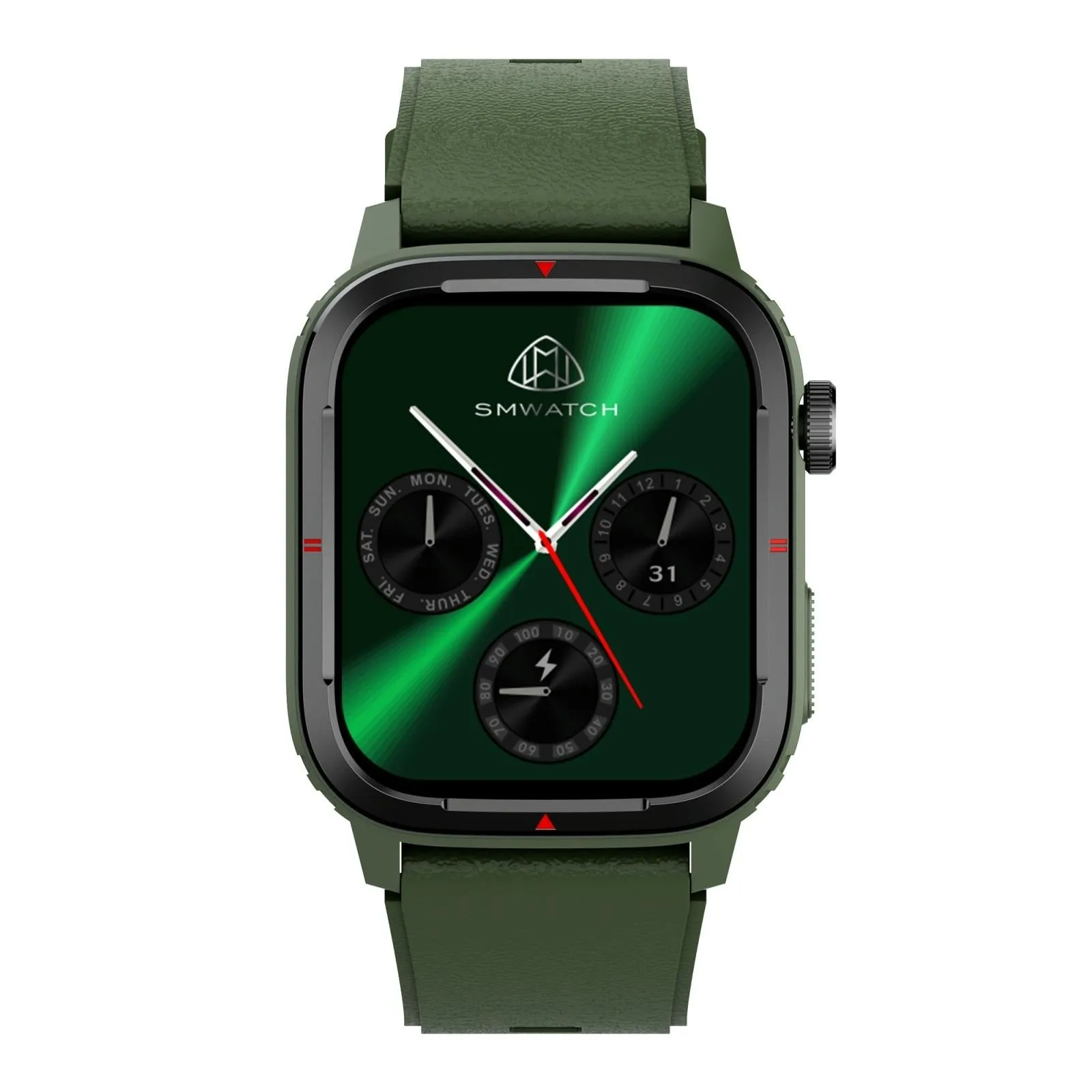 1.7 Inch Tft Hd Screen Smart Watch Support Bluetooth Calling / Blood Pressure Monitoring