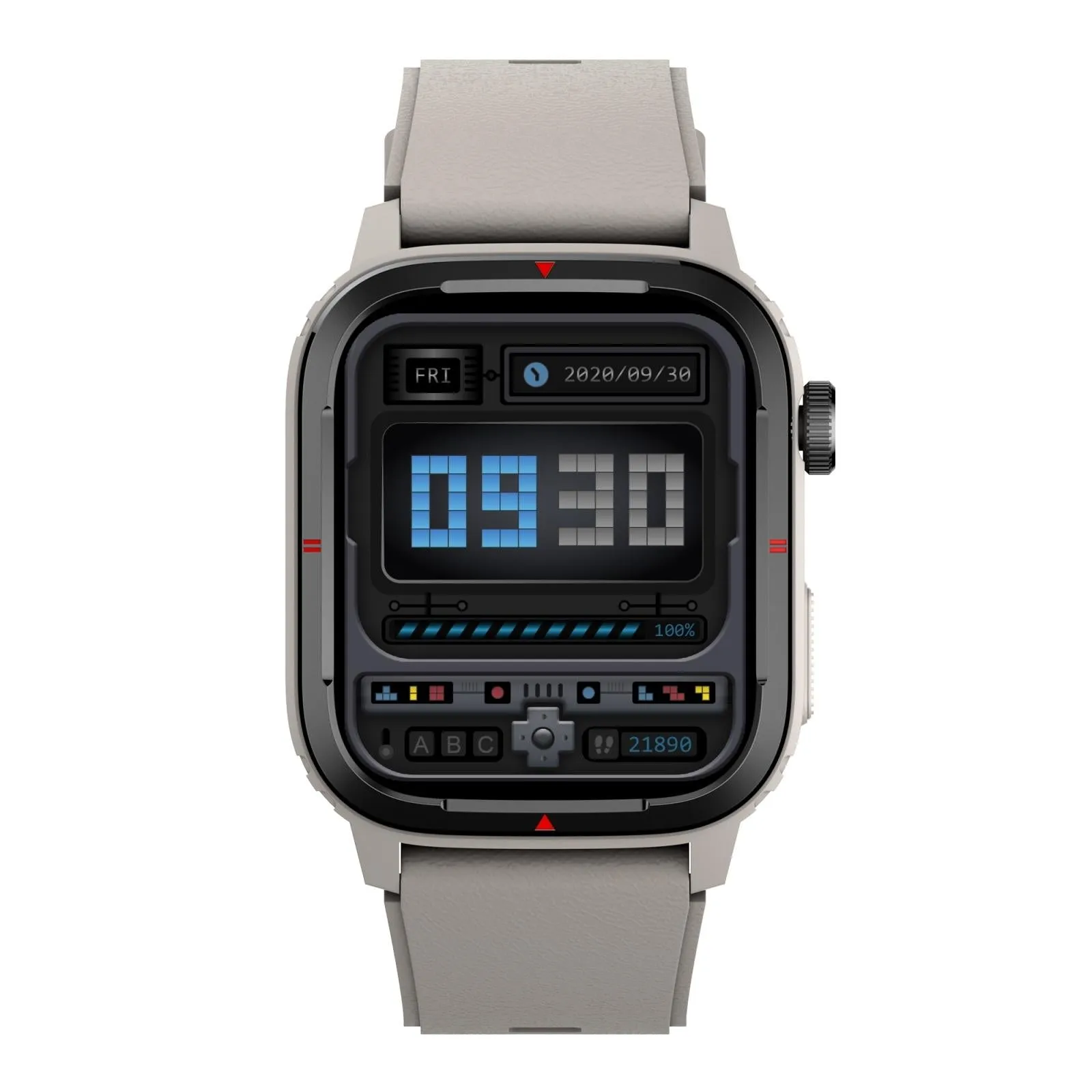 1.7 Inch Tft Hd Screen Smart Watch Support Bluetooth Calling / Blood Pressure Monitoring