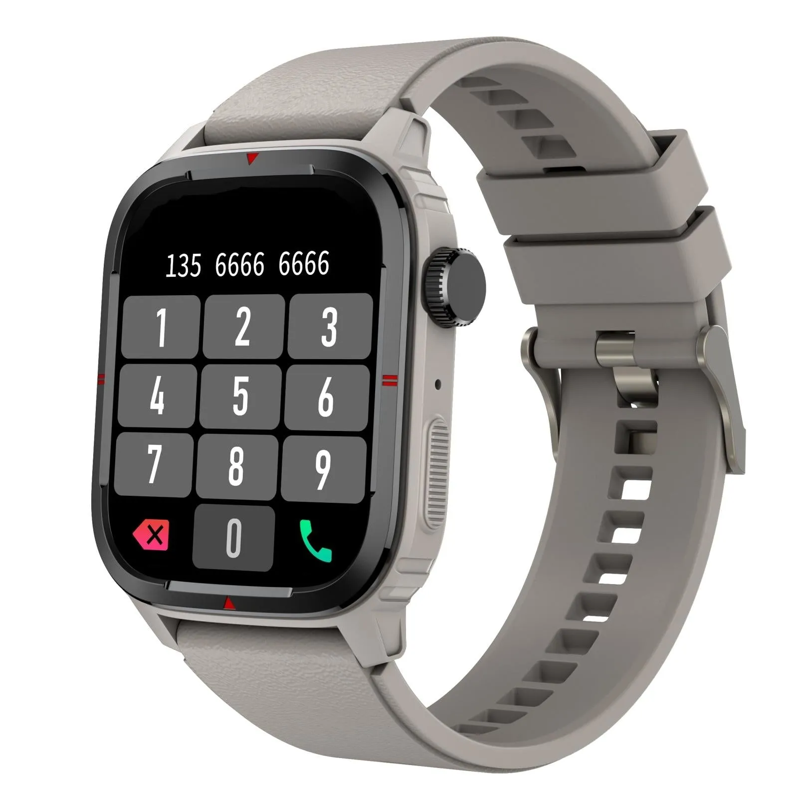 1.7 Inch Tft Hd Screen Smart Watch Support Bluetooth Calling / Blood Pressure Monitoring
