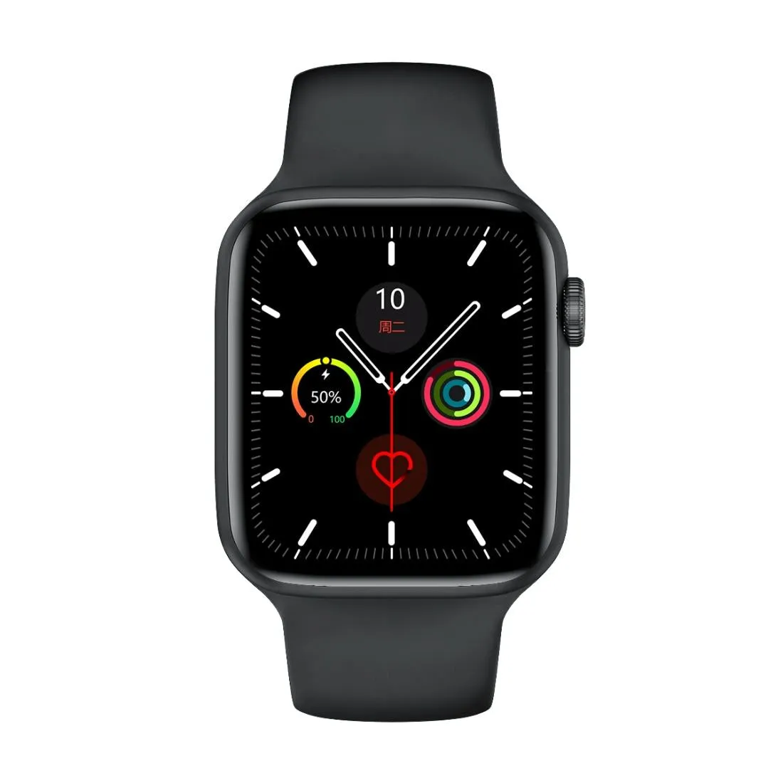 1.75 Inch Ips Smart Watch Waterproof Temp / Heart / Bp / Sleep Monitoring