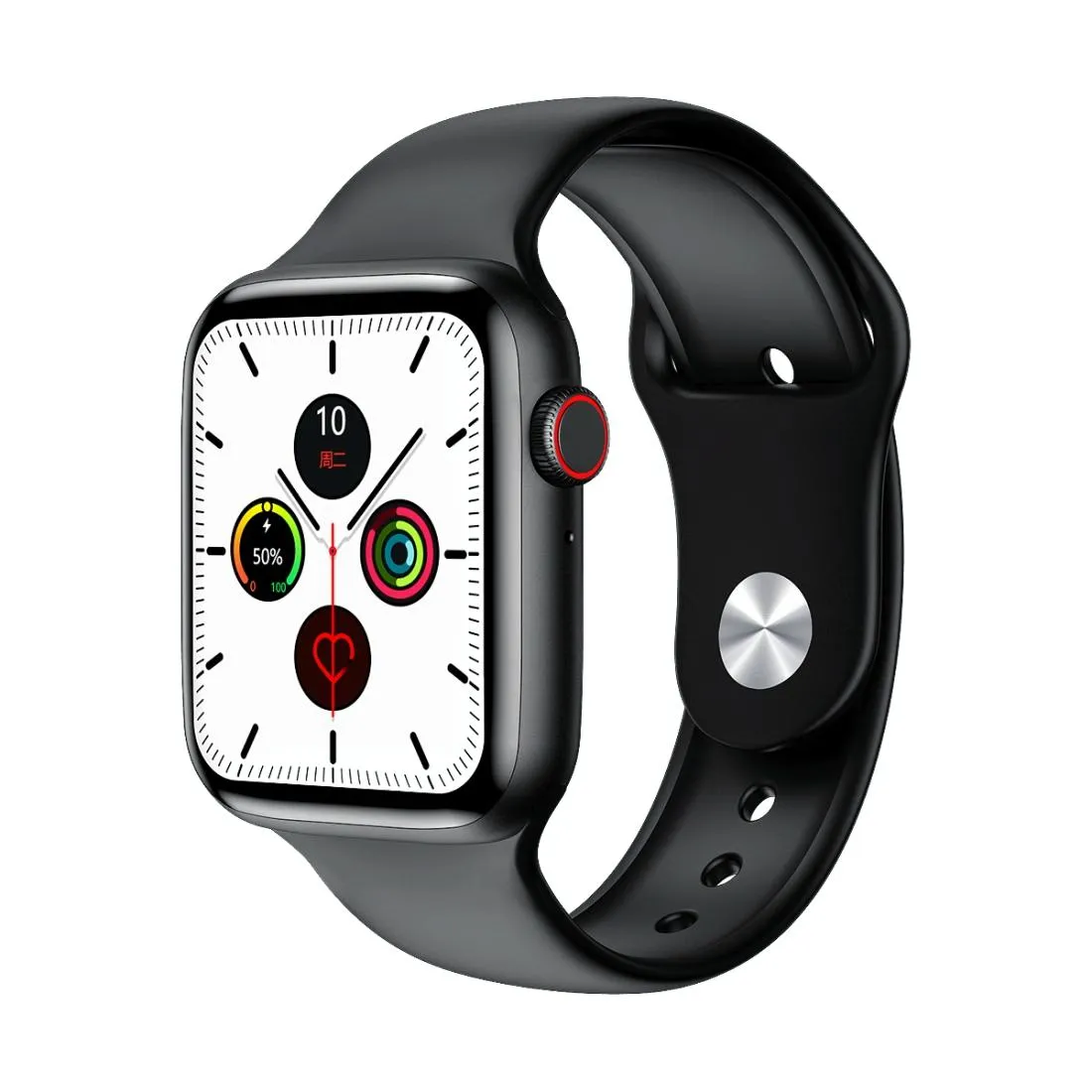 1.75 Inch Ips Smart Watch Waterproof Temp / Heart / Bp / Sleep Monitoring