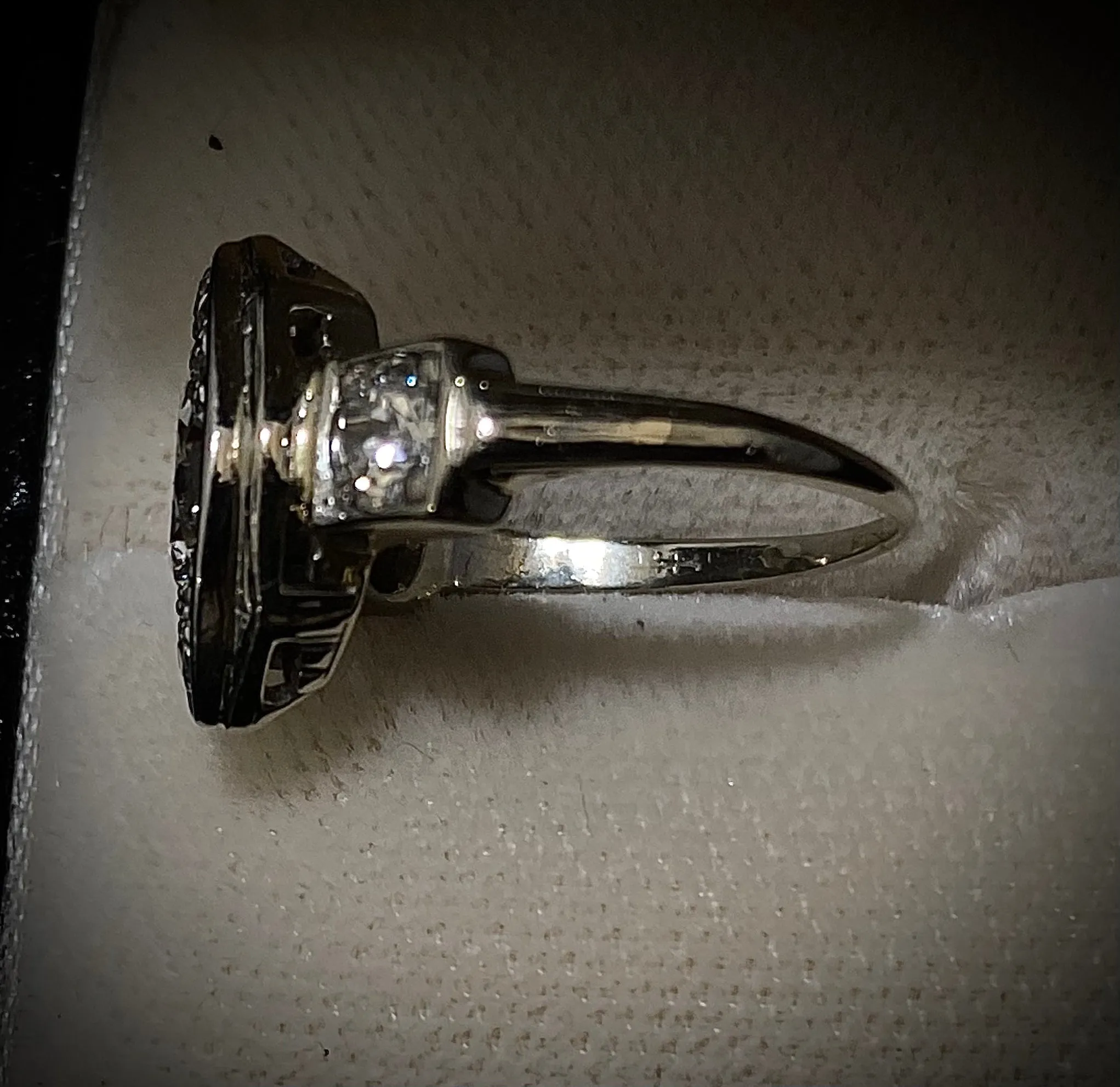 1920’s Antique Design Platinum with Diamond Filigree Ring - $60K Appraisal Value w/ CoA!}