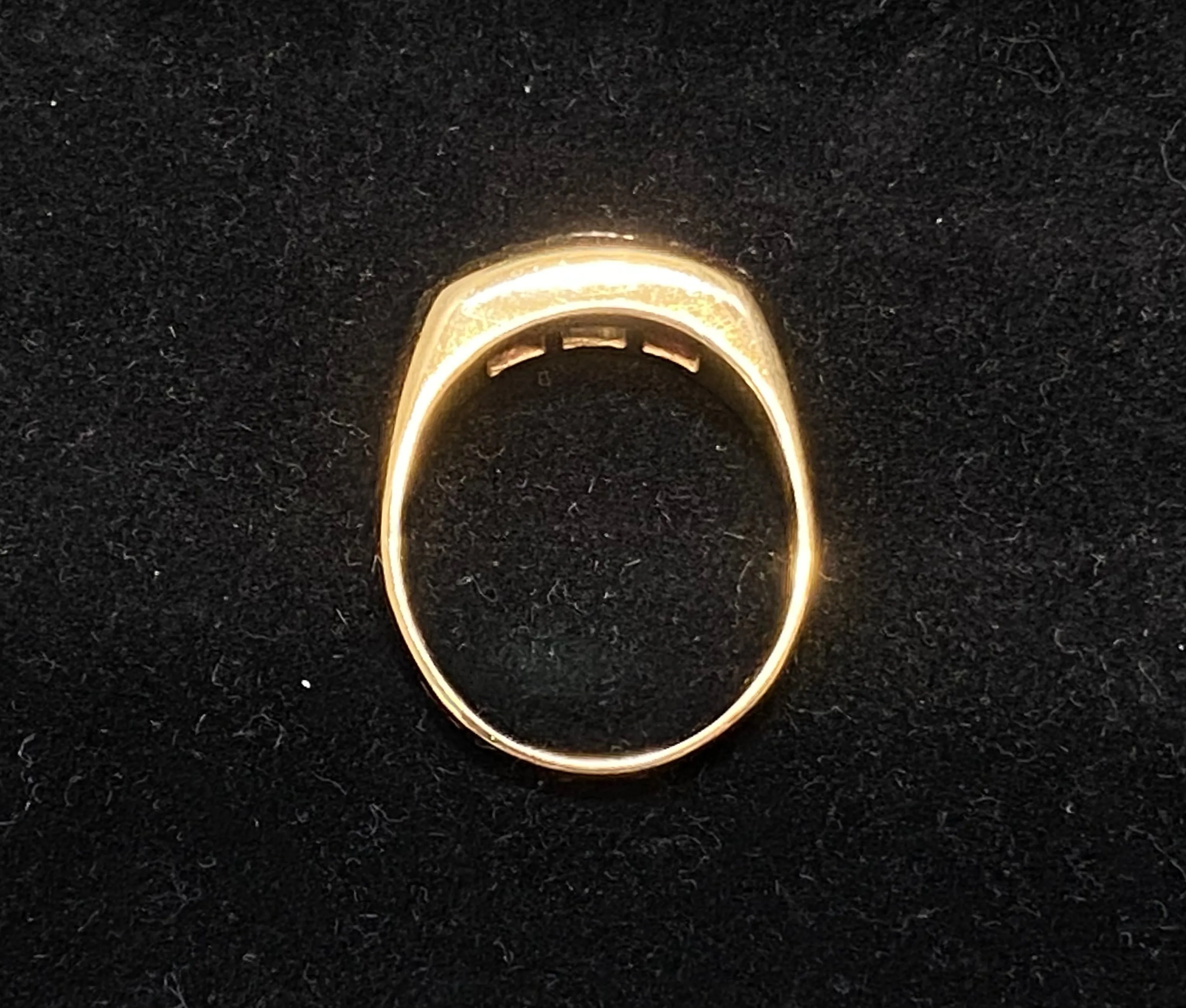 1940’s Antique Solid Yellow Gold with Diamond & Ruby Ring - $15K Appraisal Value w/CoA}