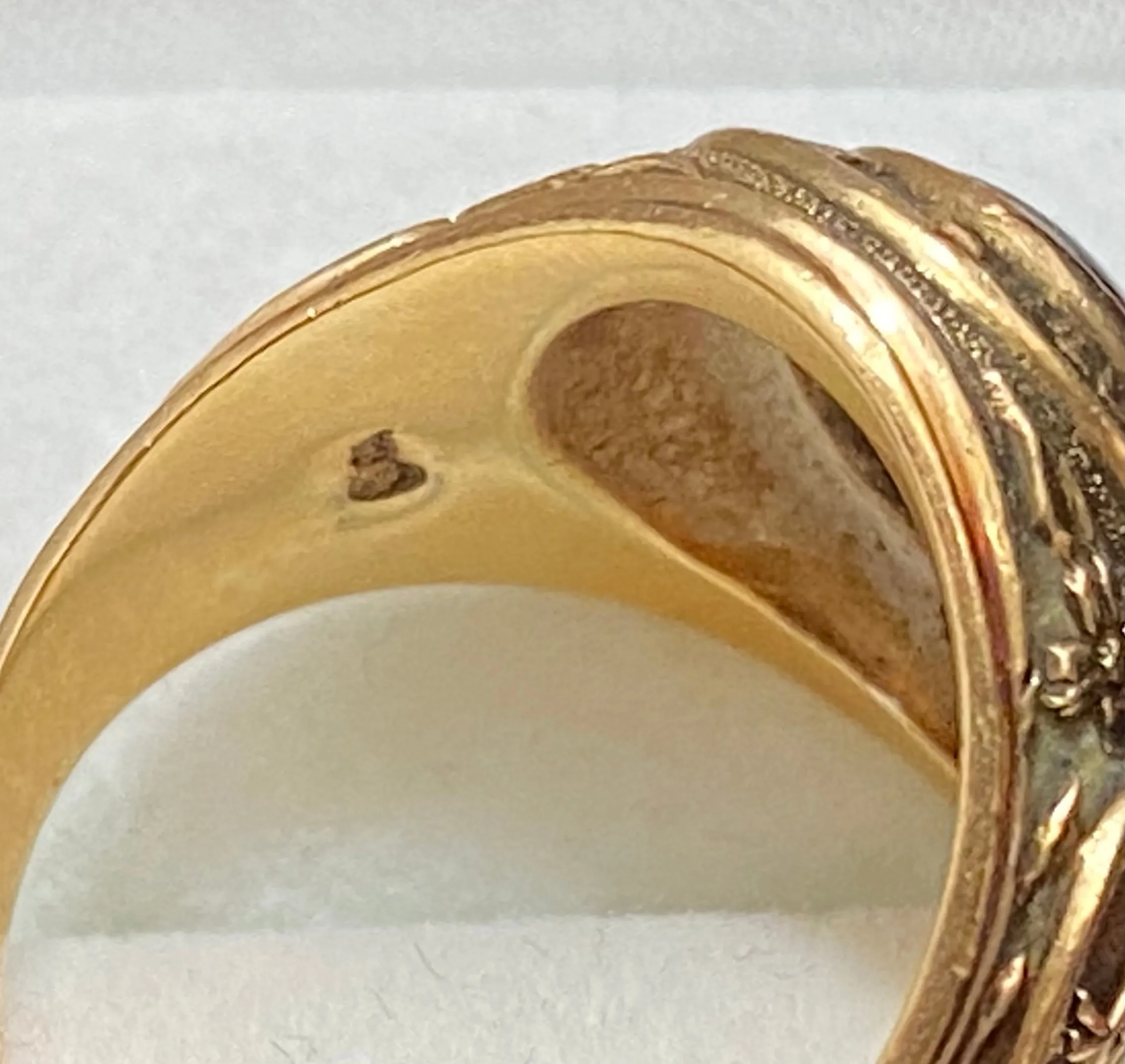 1940’s Richmond Professional Institute Solid Yellow Gold with Onyx Class Ring - $6K Appraisal Value w/CoA}