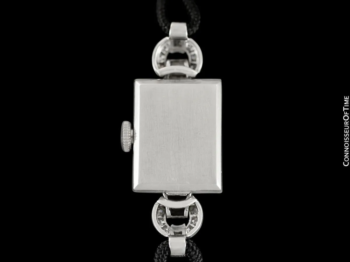1940's Tiffany & Co. Ladies Vintage Watch - Platinum & Diamonds