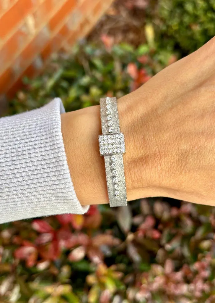 1960's Blancpain S F Vintage Ladies Backwind Cocktail Watch - 18K White Gold & Diamonds