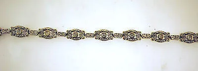 1960s Stunning 2 Carat Diamond Flower Link Bracelet in Solid 14K White Gold - $15K VALUE