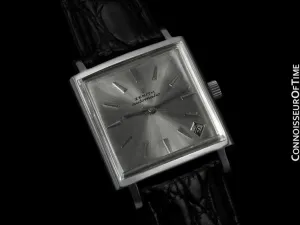 1960's Zenith JFK John F. Kennedy Vintage (Respirator) Automatic Mens Watch - Stainless Steel