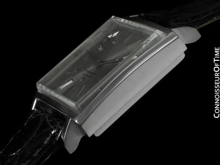 1960's Zenith JFK John F. Kennedy Vintage (Respirator) Automatic Mens Watch - Stainless Steel