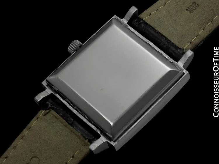 1960's Zenith JFK John F. Kennedy Vintage (Respirator) Automatic Mens Watch - Stainless Steel
