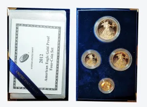 2012 American Gold Eagle Bullion Proof Set - $6K APR Value w/ CoA! ✿✓