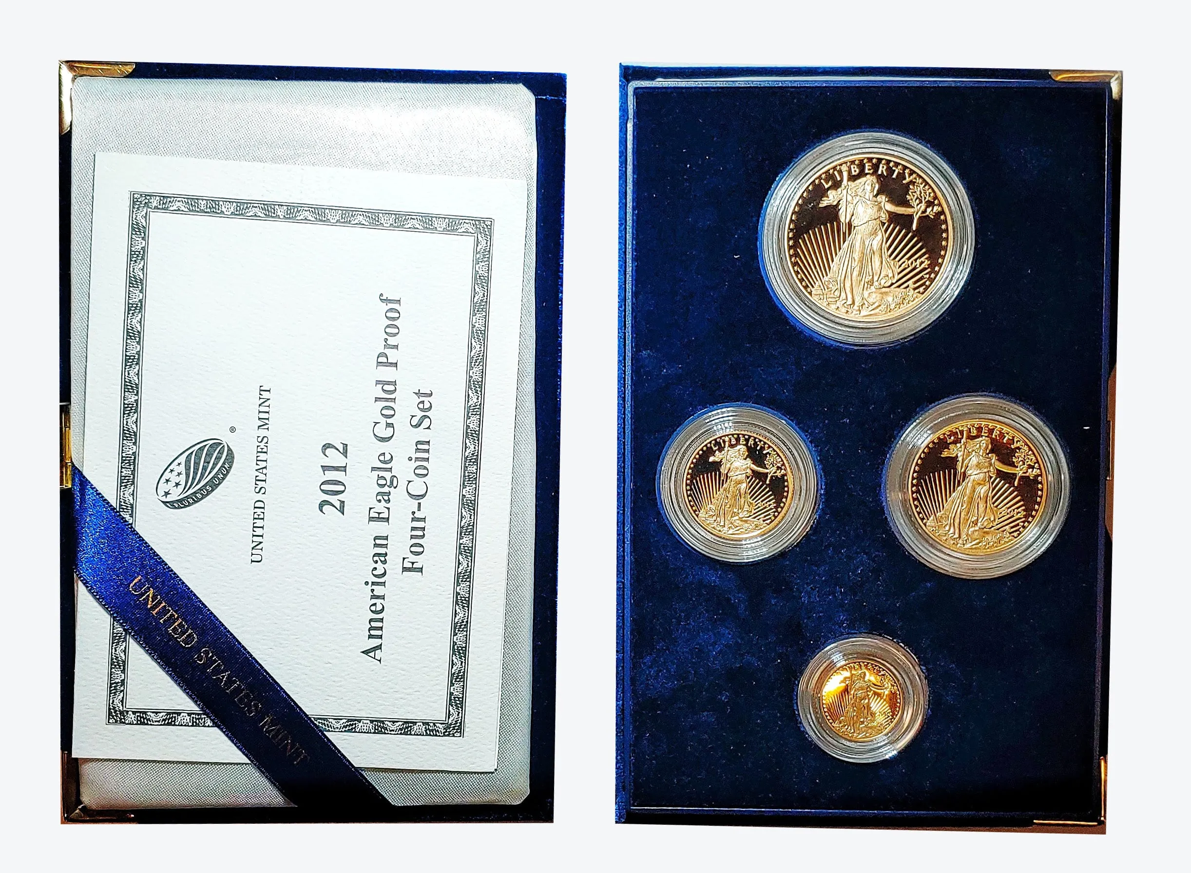 2012 American Gold Eagle Bullion Proof Set - $6K APR Value w/ CoA! ✿✓