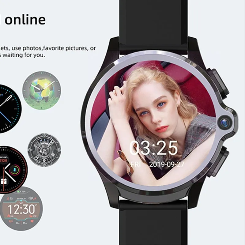 2020 Newest Smart Watch SIM Card Bluetooth Phone Call GPS Smartwatch Heart Rate Blood Pressure Monitoring Sports Modes Men Women