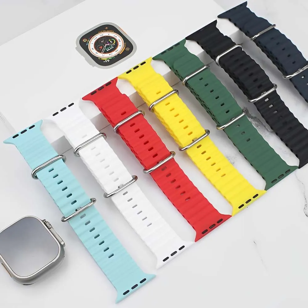 22MM OCEAN LOOP SILICON STRAPS FOR HUAWEI WATCH GT2 PRO, GT3 46MM, GT3 PRO, WATCH 3 PRO, WATCH 4