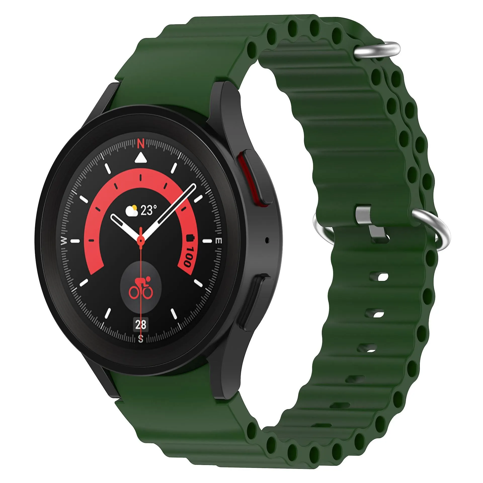 22MM OCEAN LOOP SILICON STRAPS FOR HUAWEI WATCH GT2 PRO, GT3 46MM, GT3 PRO, WATCH 3 PRO, WATCH 4