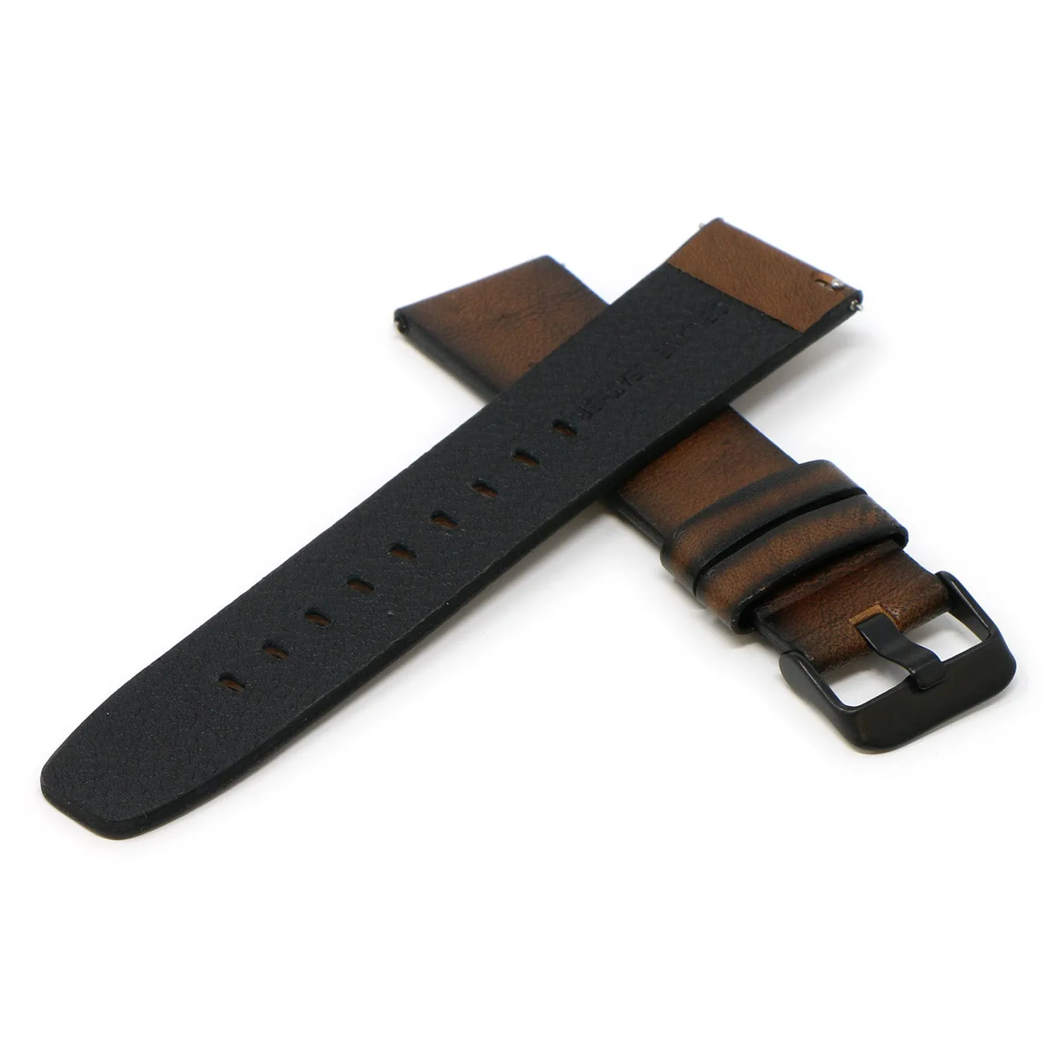 23mm Antique Leather Strap
