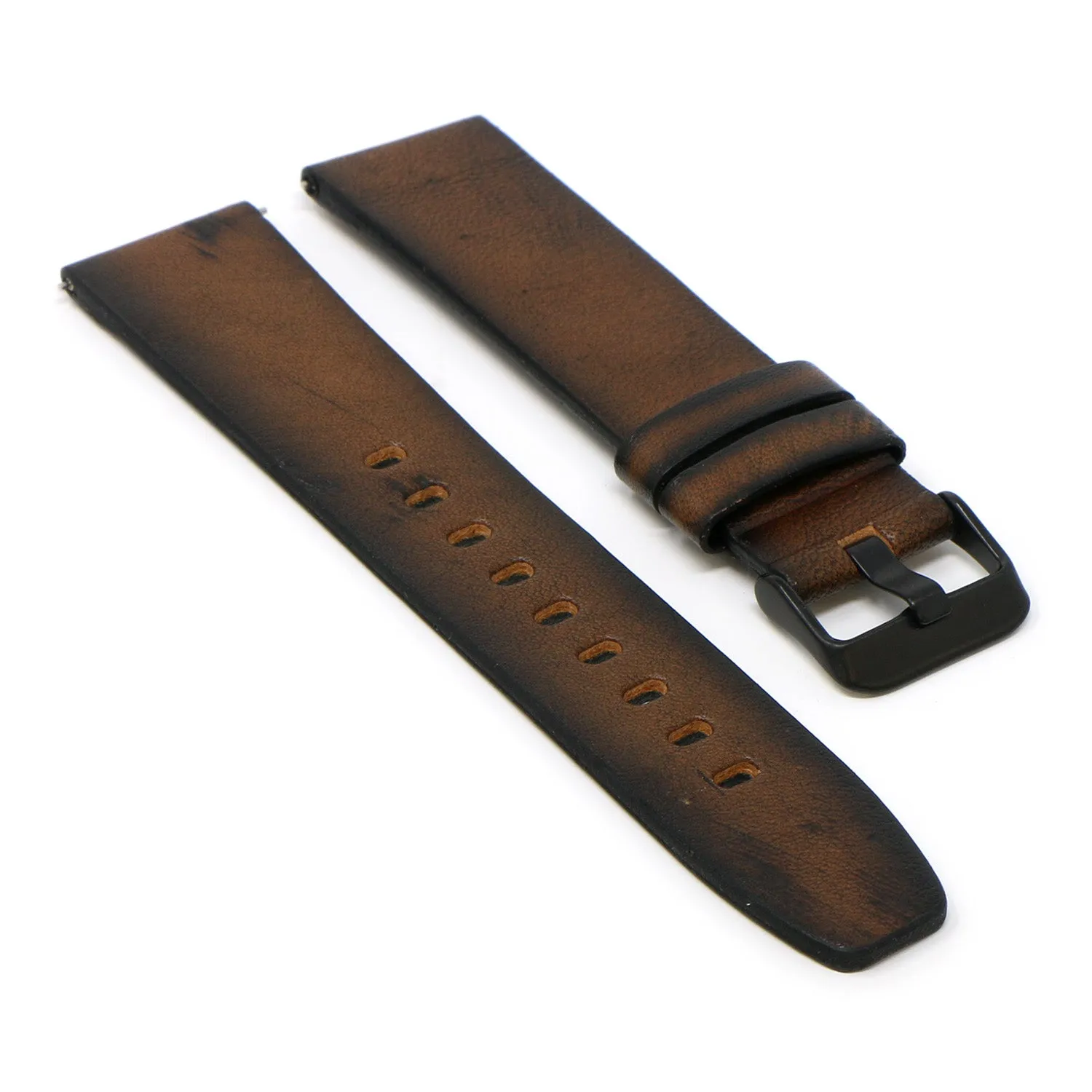 23mm Antique Leather Strap