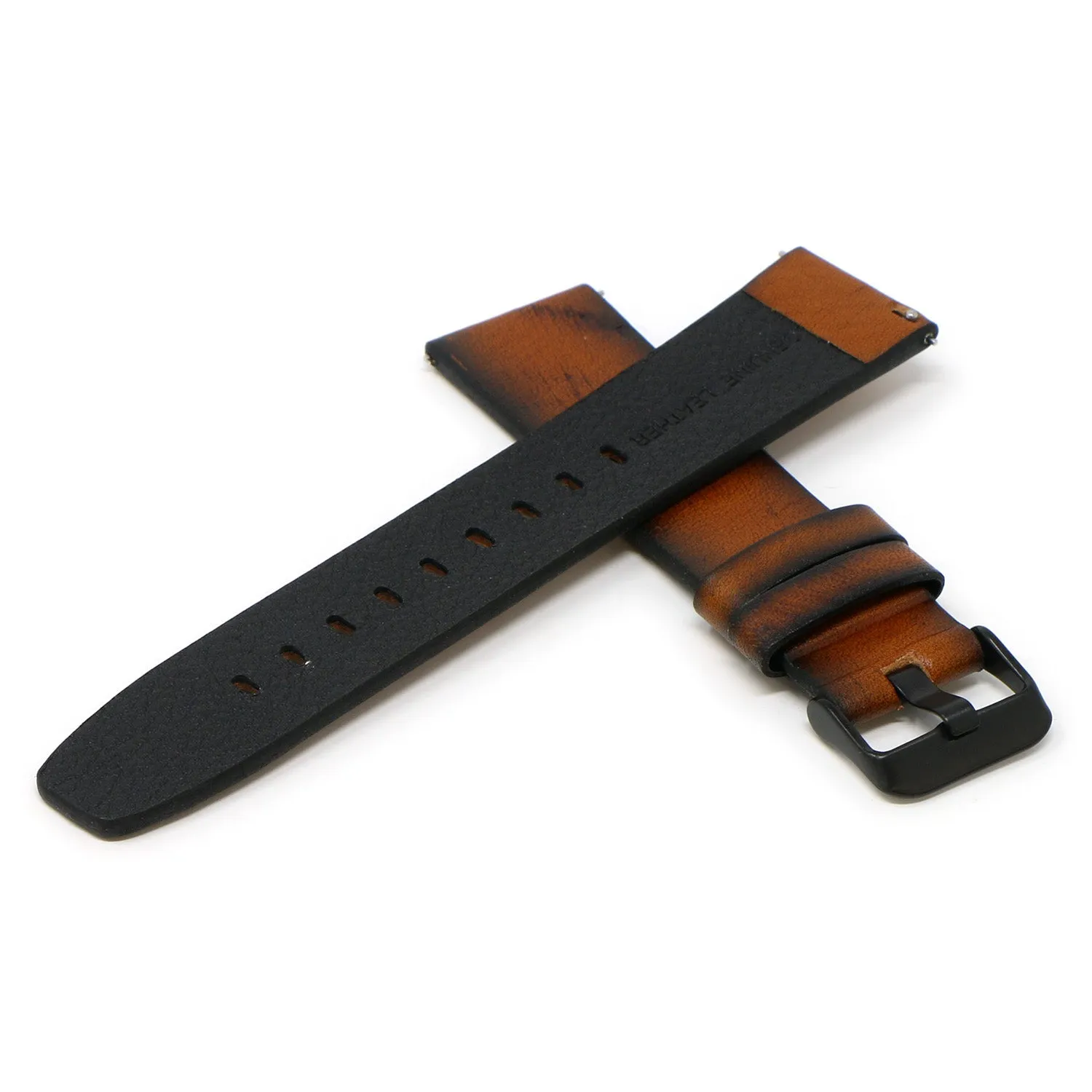 23mm Antique Leather Strap