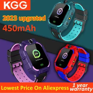 2G Kids Smart Phone Watch Math Game Flashlight LBS Location With Camera SOS Call Back Monitor Children Smartwatch For Gifts