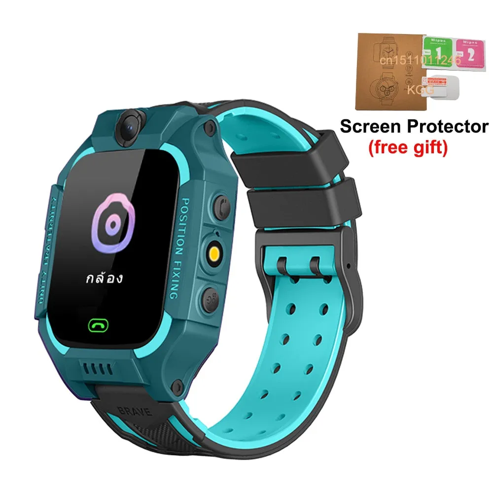 2G Kids Smart Phone Watch Math Game Flashlight LBS Location With Camera SOS Call Back Monitor Children Smartwatch For Gifts