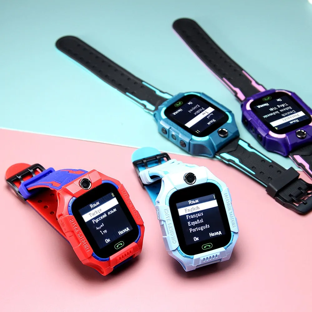 2G Kids Smart Phone Watch Math Game Flashlight LBS Location With Camera SOS Call Back Monitor Children Smartwatch For Gifts