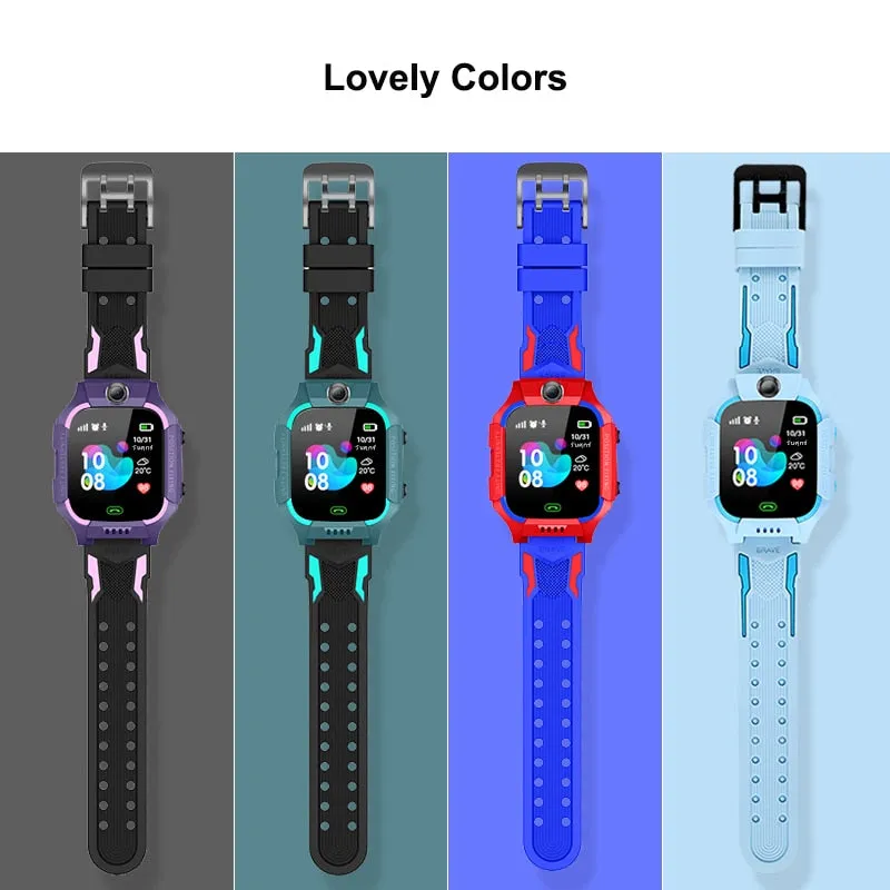 2G Kids Smart Phone Watch Math Game Flashlight LBS Location With Camera SOS Call Back Monitor Children Smartwatch For Gifts
