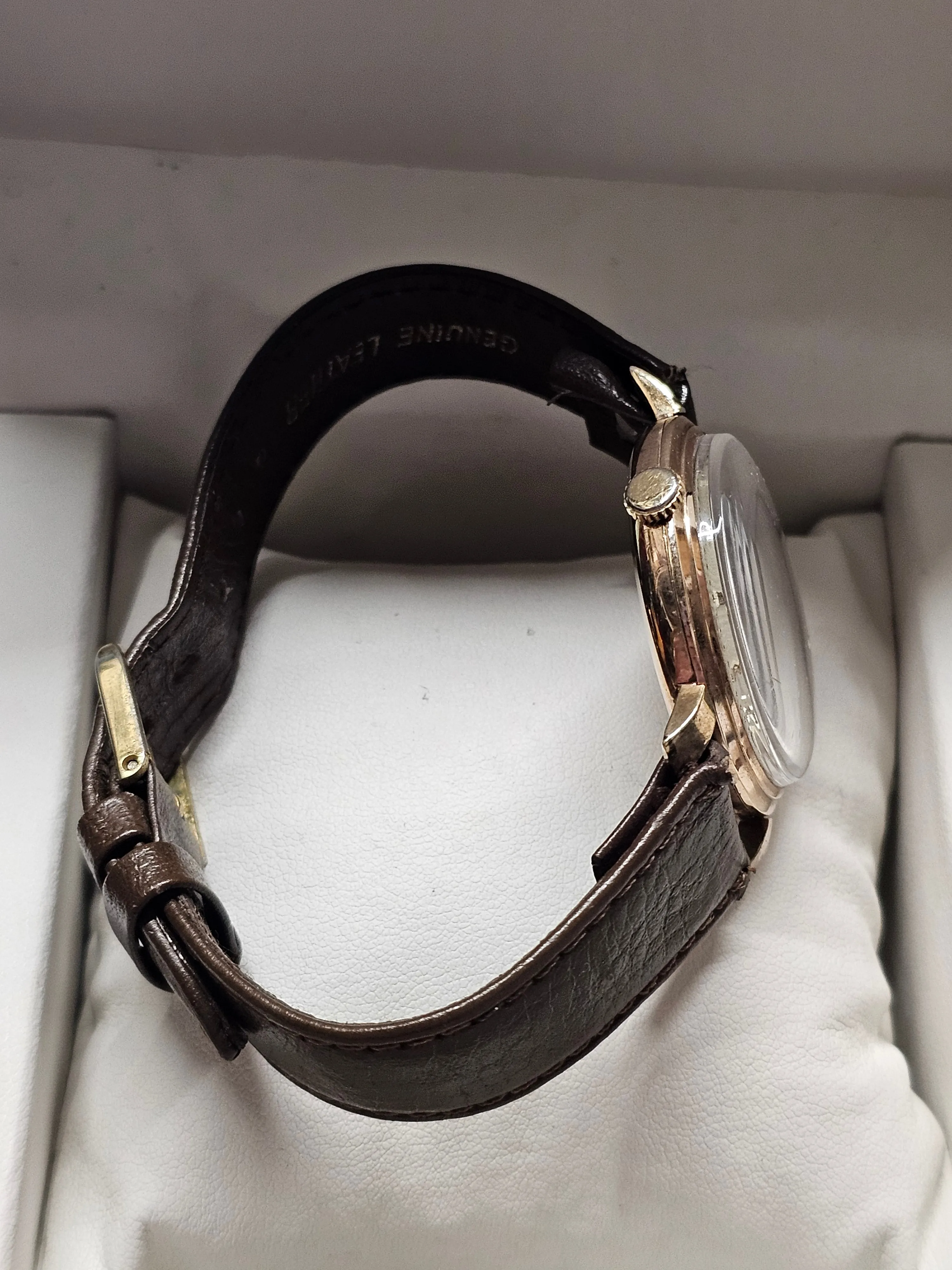 ACCURIST, Vintage 1940s, 9K Rose Gold, Hooded Lugs Men's Watch- $10K APR w/ COA!