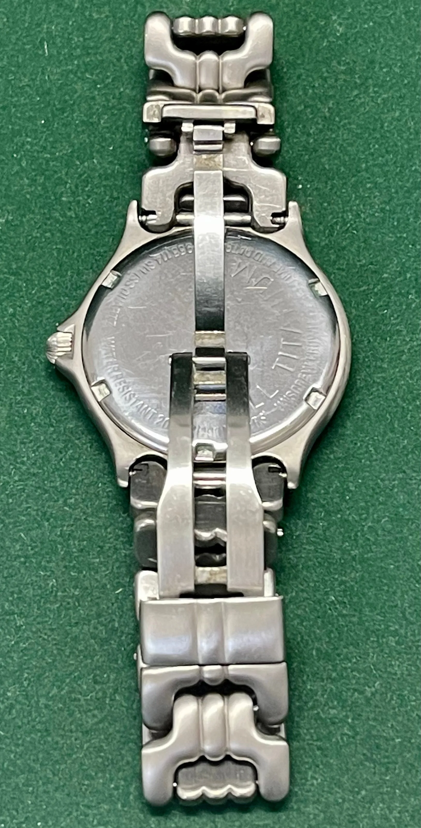 Alfred Hammel Wristwatch Rotating Diving Bezel Quartz Movement - $6K APR w/ COA!