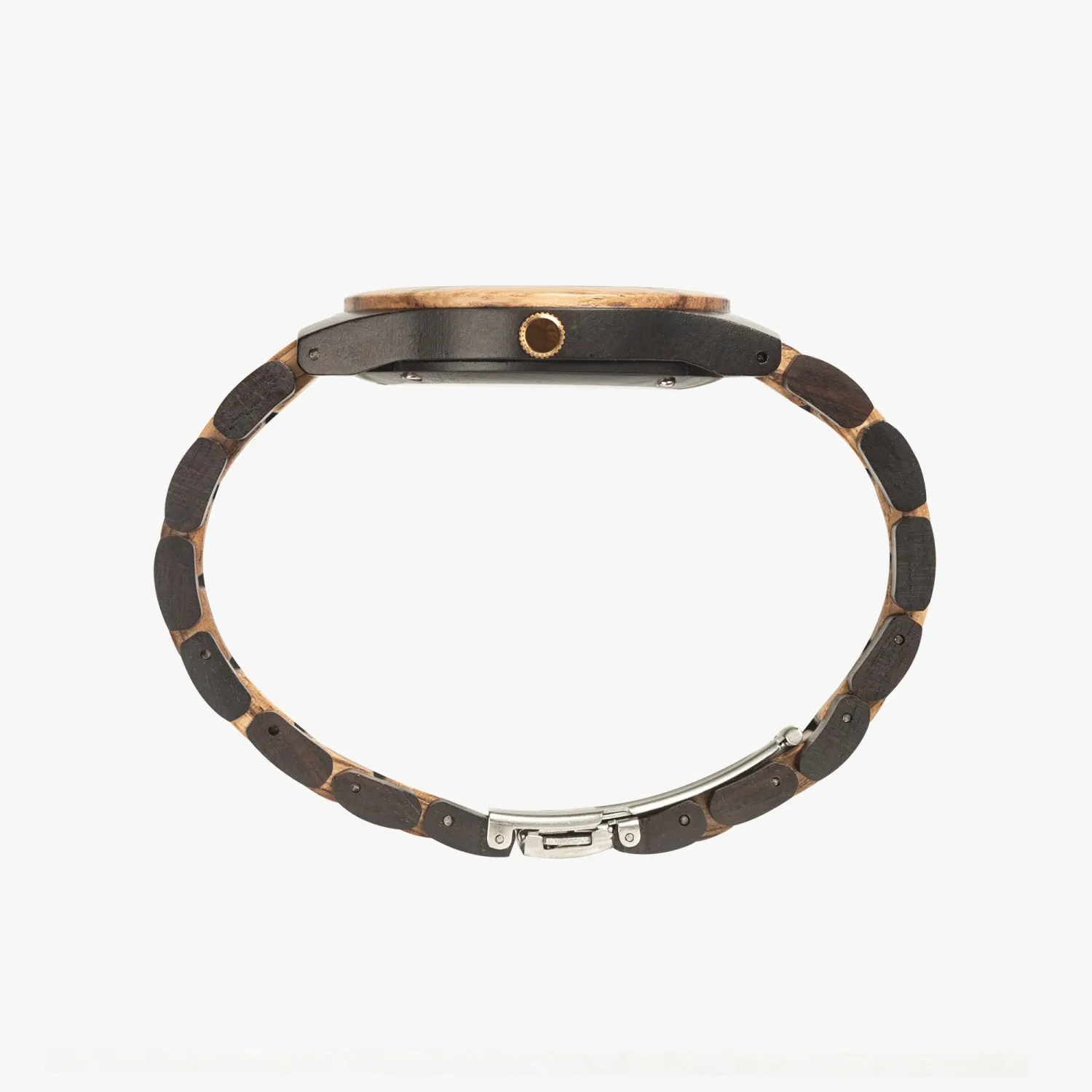 All For You, My Love Indian Ebony Wooden Watch