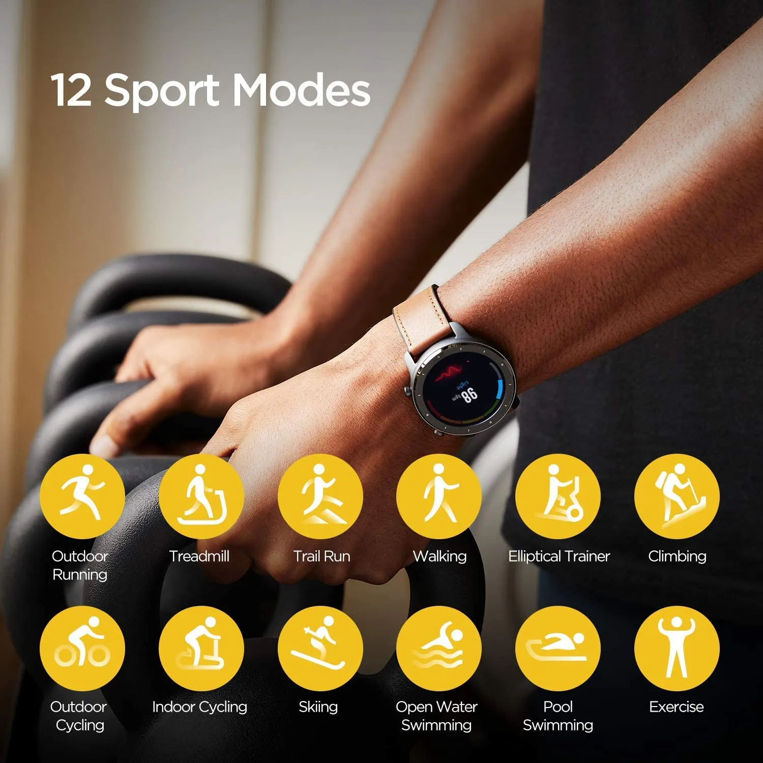 Amazfit GTR Lite 47mm Aluminium Alloy Smart Watch