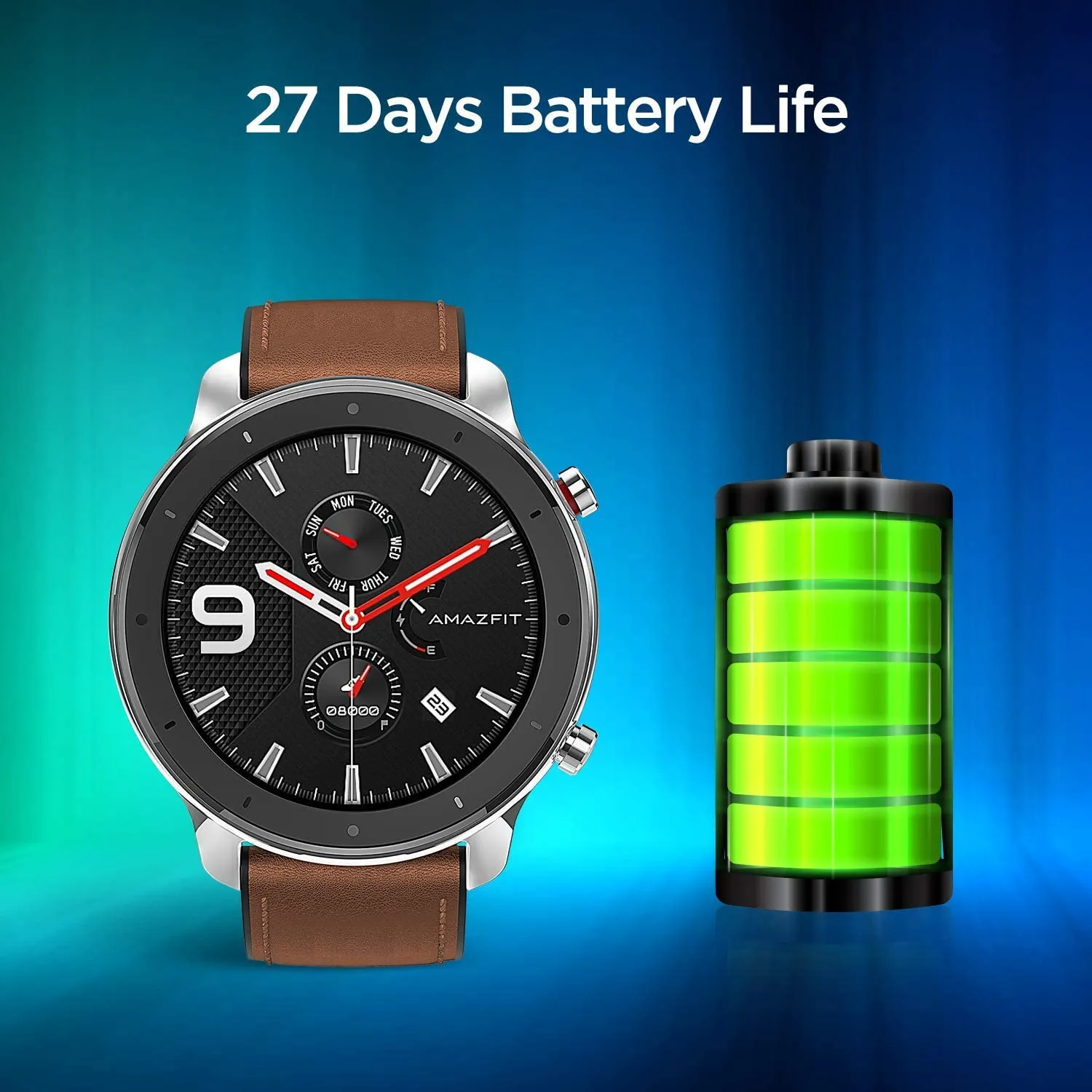 Amazfit GTR Lite 47mm Aluminium Alloy Smart Watch
