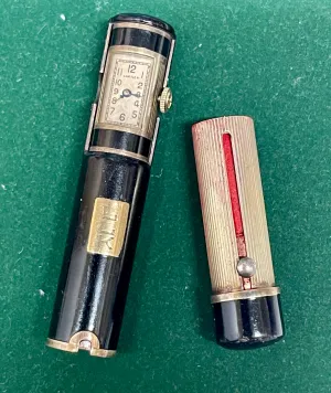 AMAZING 1940's Very Rare Collectible Cartier Lipstick/Watch - $70K APR w/ COA!!!