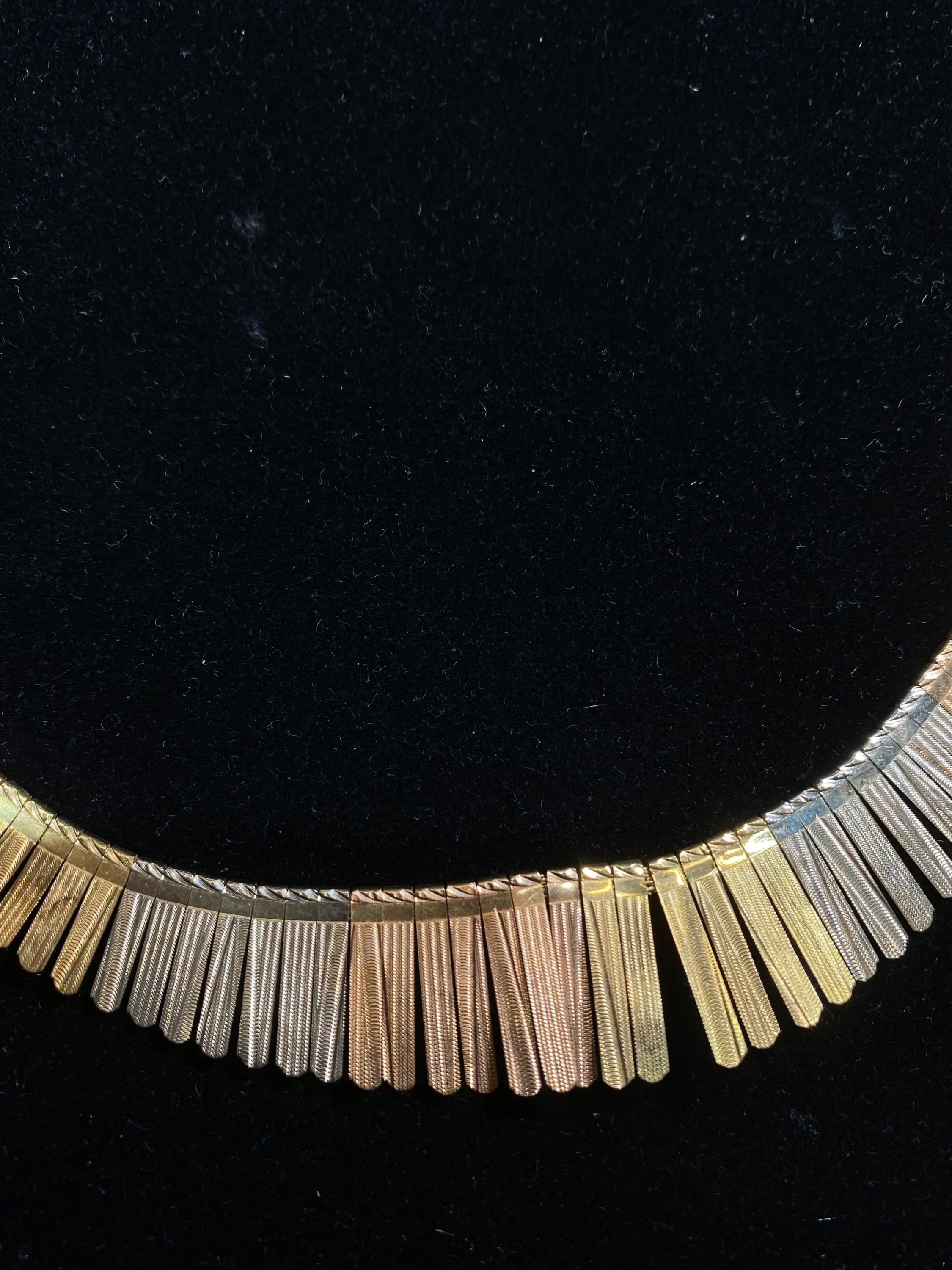 Amazing Tri-Color 18K Yellow/White/Rose Gold - $10K Appraisal Value w/ CoA! }