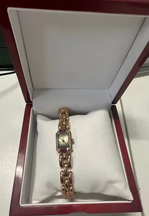 Ancora 1940's Vintage Solid Rose Gold Ladies Watch - $10K APR w COA!