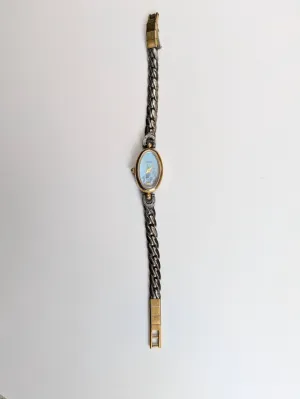 Antique Anne Klein Quartz Watch - Vintage Abalone Anne Klein Watch - Not Working