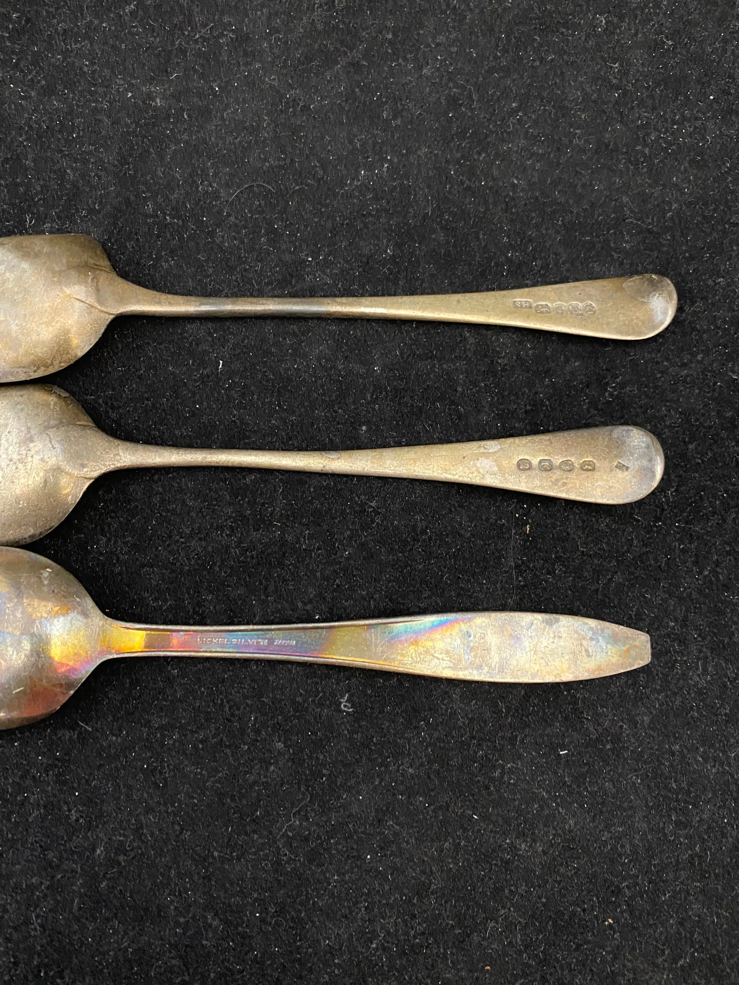 Antique Assorted Silver Plate Serving Spoons - $1.2K APR Value w/ CoA