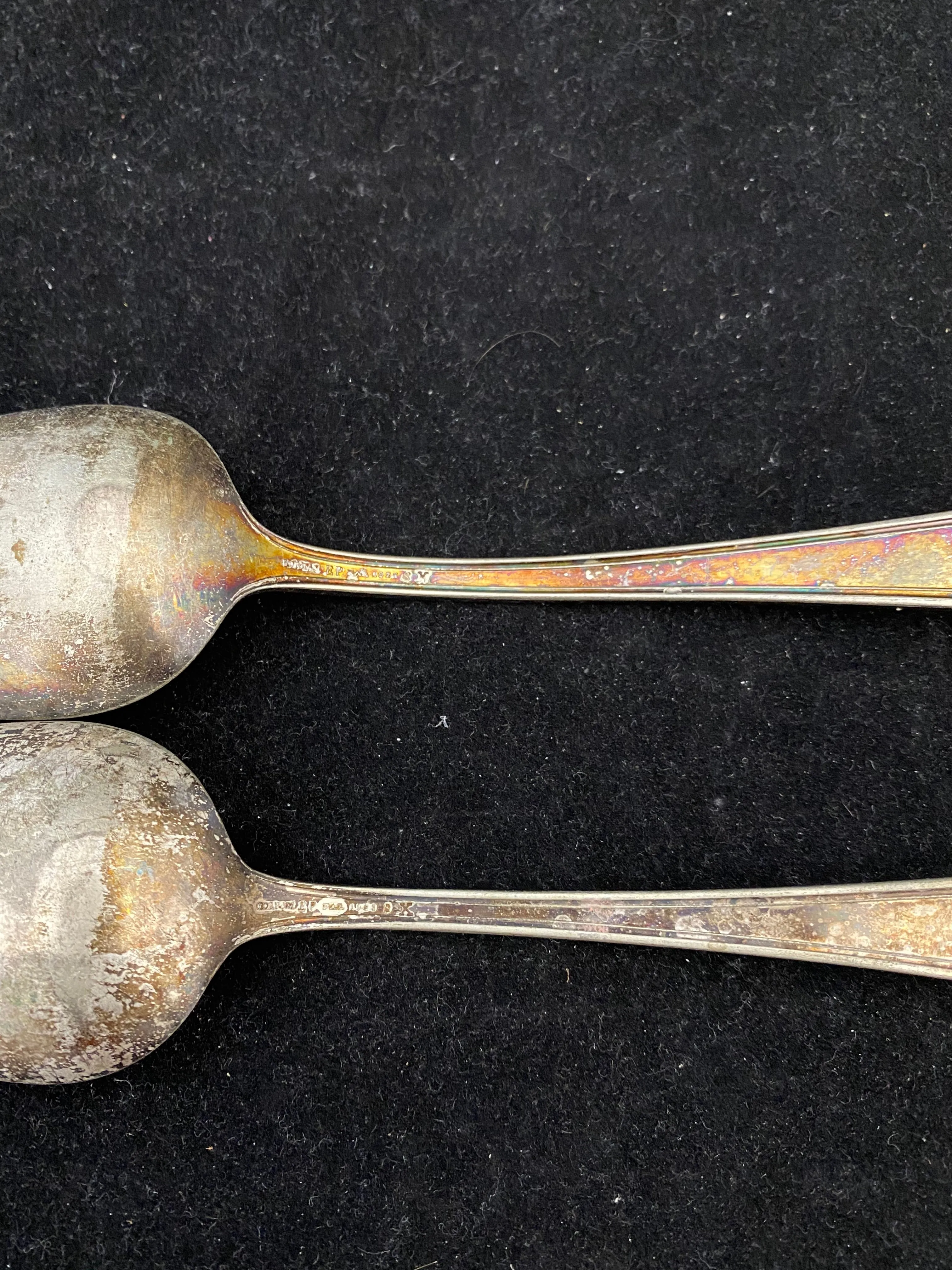 Antique Assorted Silver Plate Serving Spoons - $1.2K APR Value w/ CoA