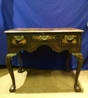 Antique Chinoiserie Wooden Desk Chippendale Style c. 1800s - Apr Value: $80K!*