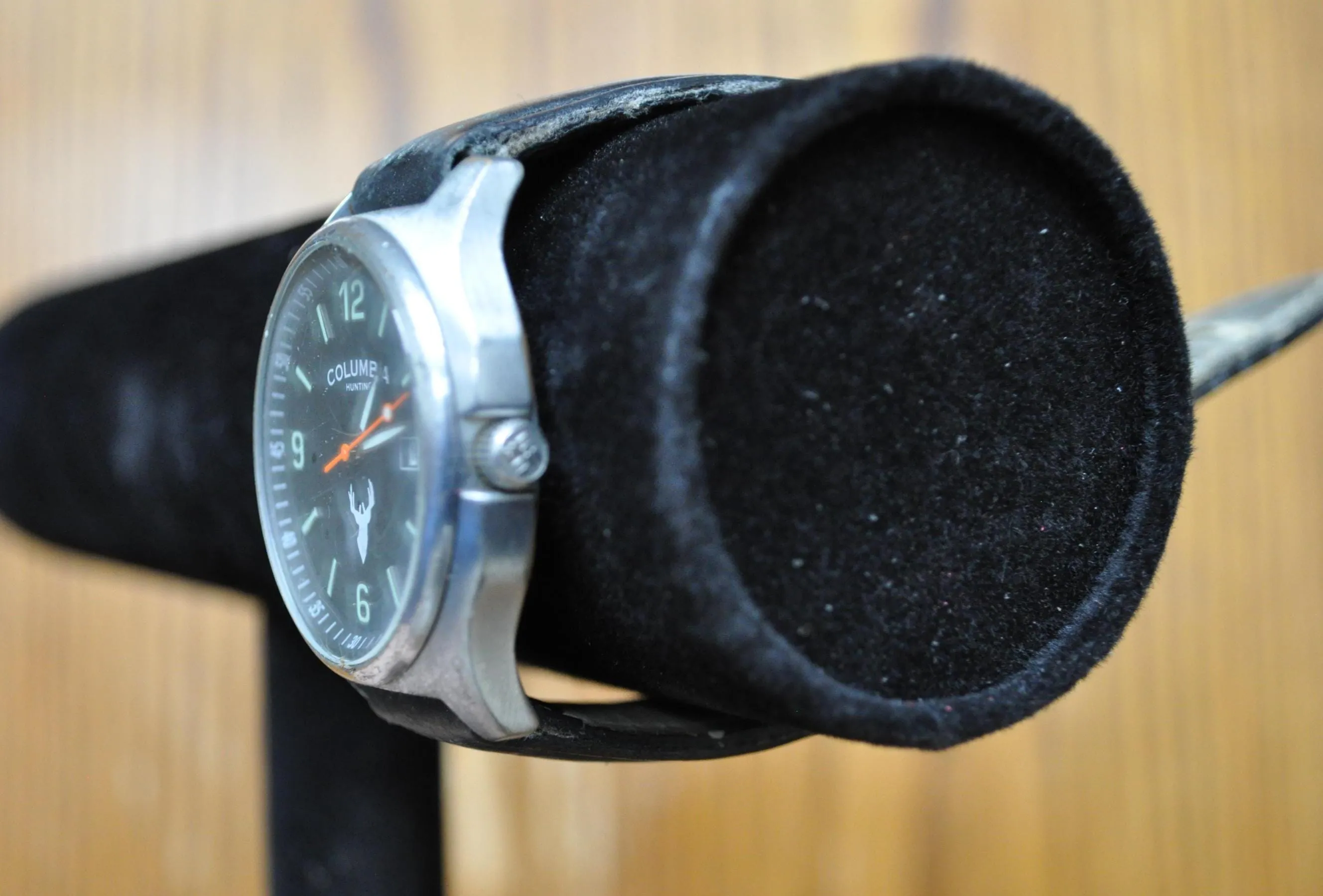 Antique Columbia Men's Hunting Watch - CL1321 - Vintage Quartz Watch - Not Working