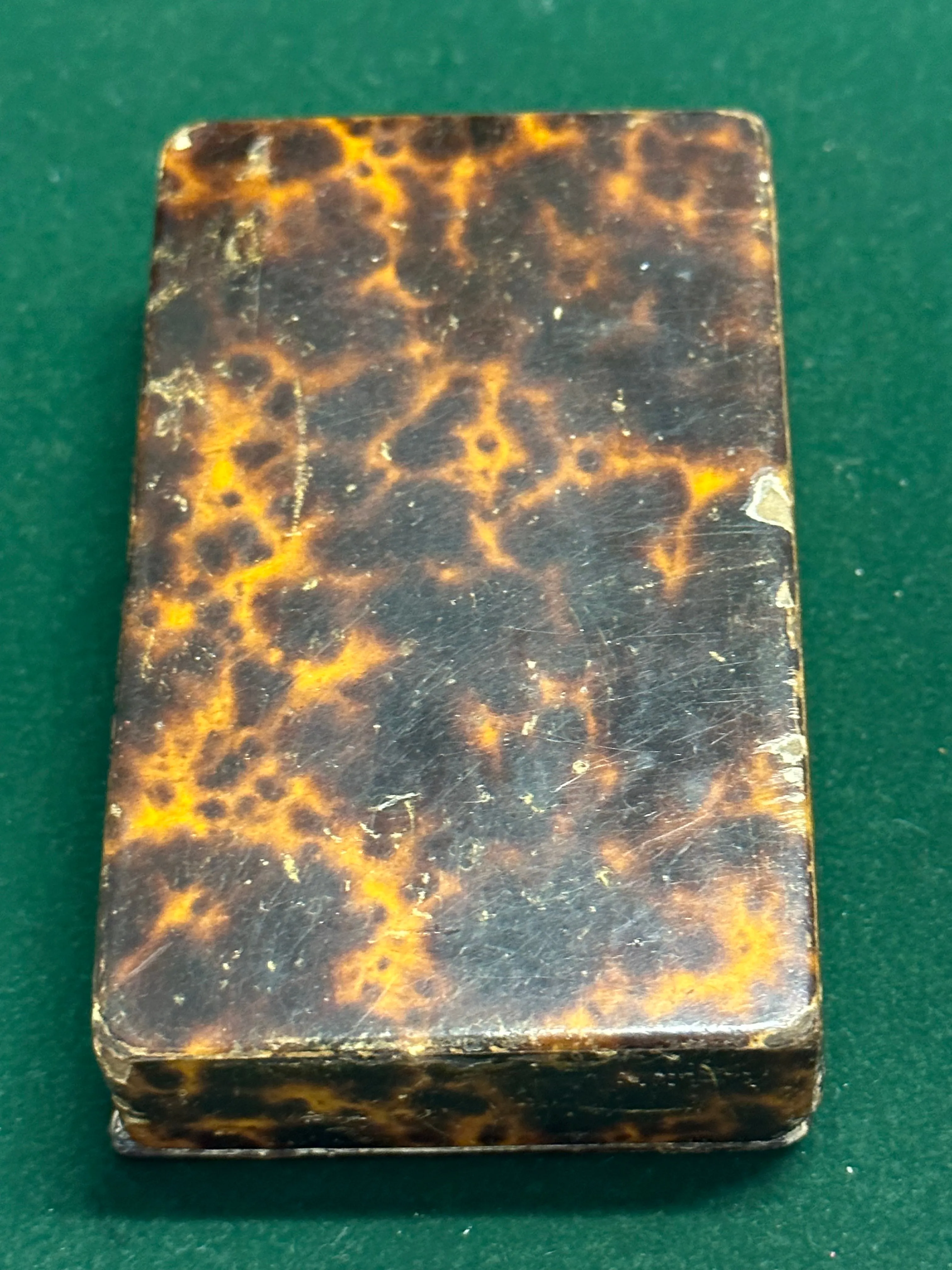Antique Jewelry Tortoise Shell Design And Silver Unique Pattern - $3K APR w/ CoA