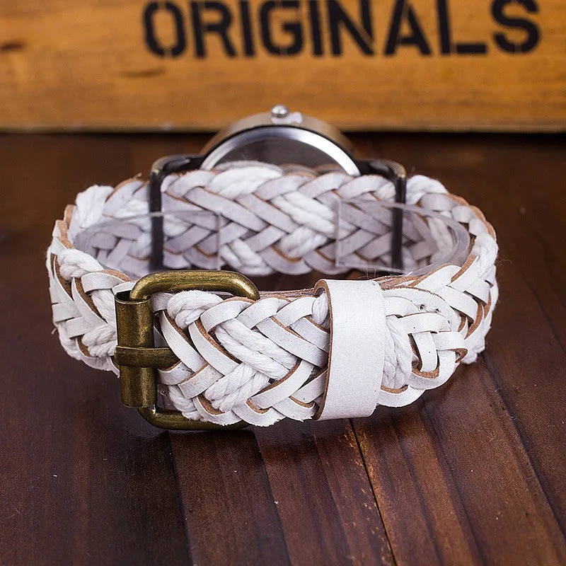 Antique Leather Bracelet Watches