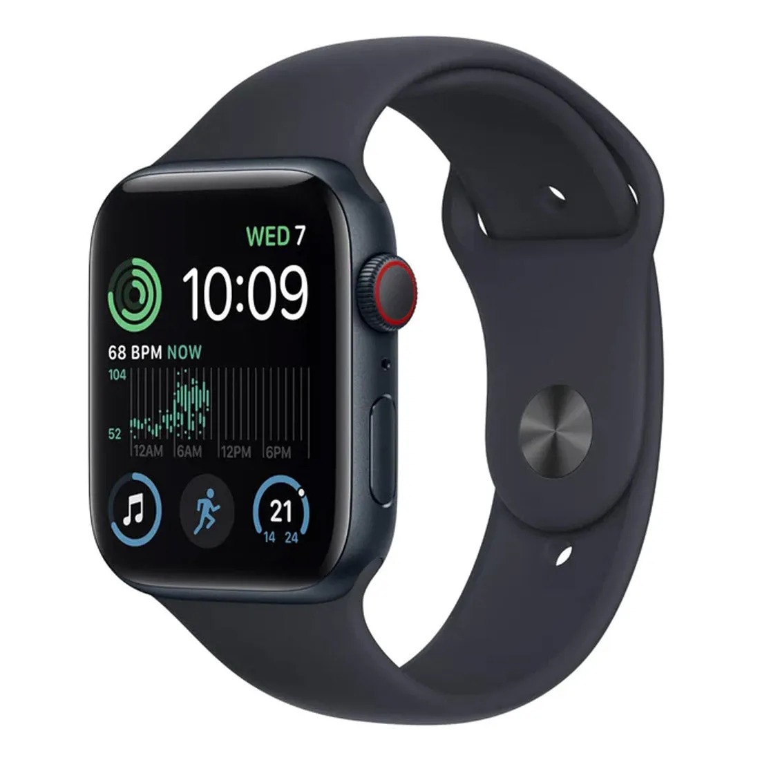 Apple Watch SE 40mm (2nd Generation) Aluminium Case (GPS   Cellular) With Midnight Sport Band AU Version (Open Never Used)