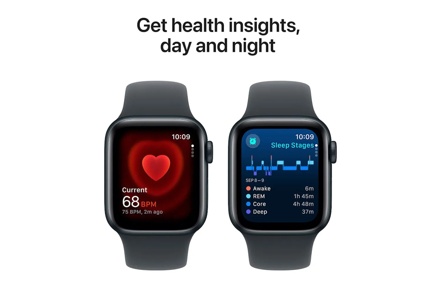 Apple Watch SE GPS | 40mm | Midnight Aluminium Case with Midnight Sport Band M/L