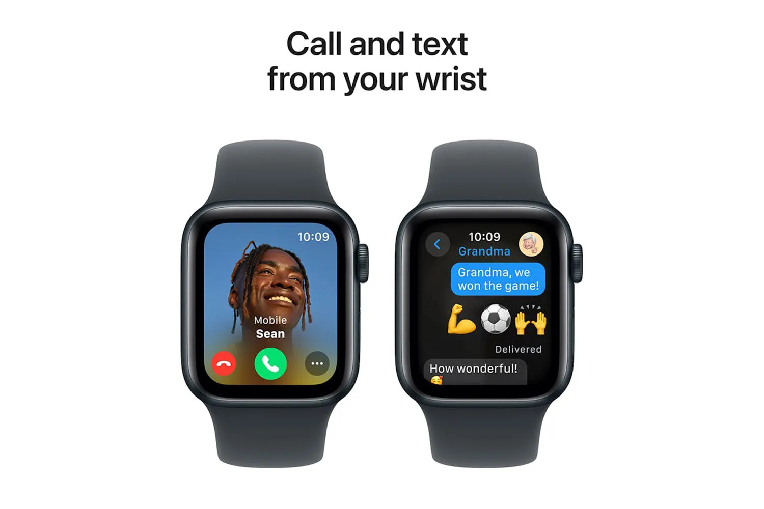Apple Watch SE GPS | 40mm | Midnight Aluminium Case with Midnight Sport Band M/L