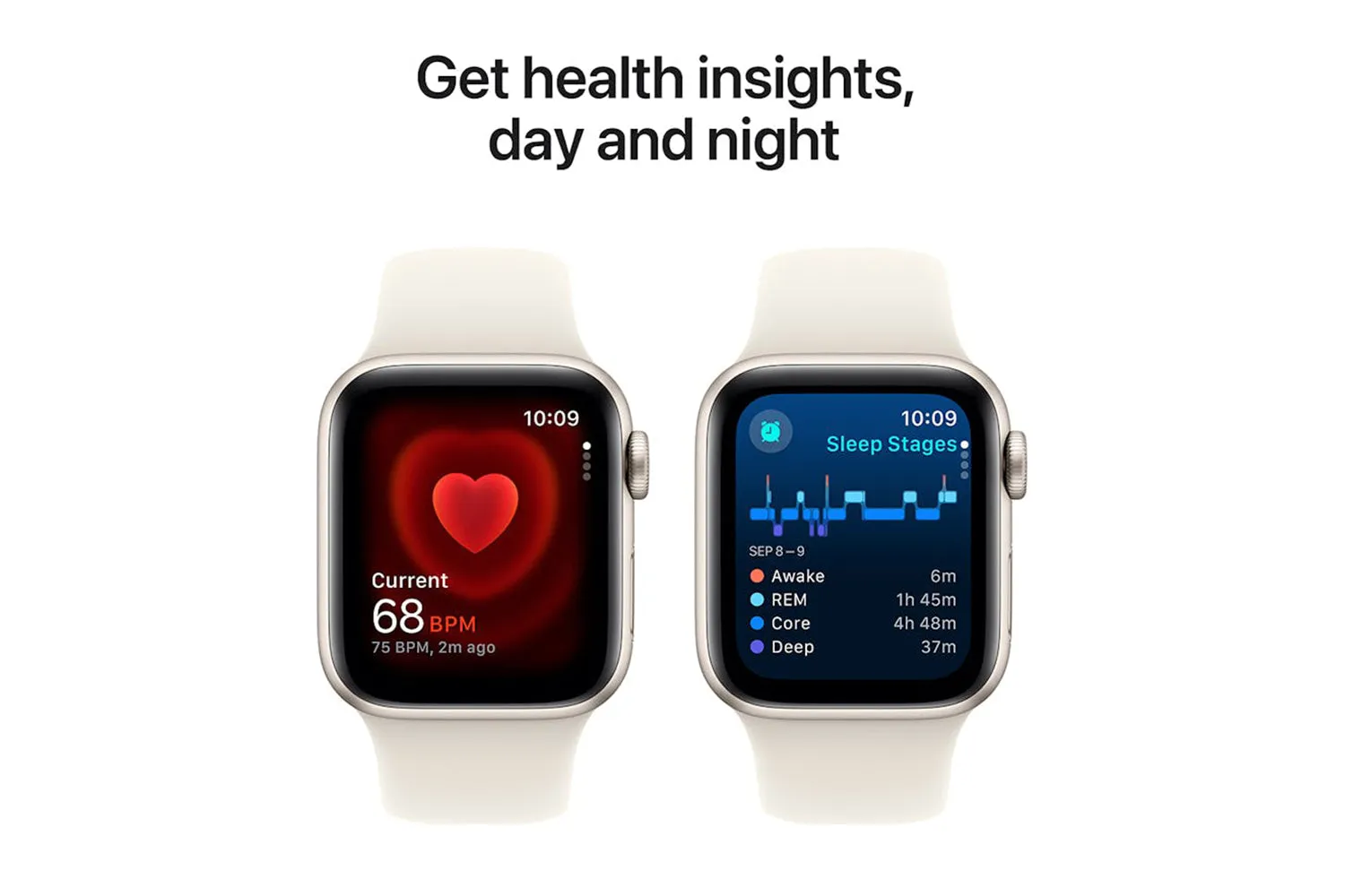 Apple Watch SE GPS   Cellular | 40mm | Starlight Aluminium Case with Starlight Sport Band S/M