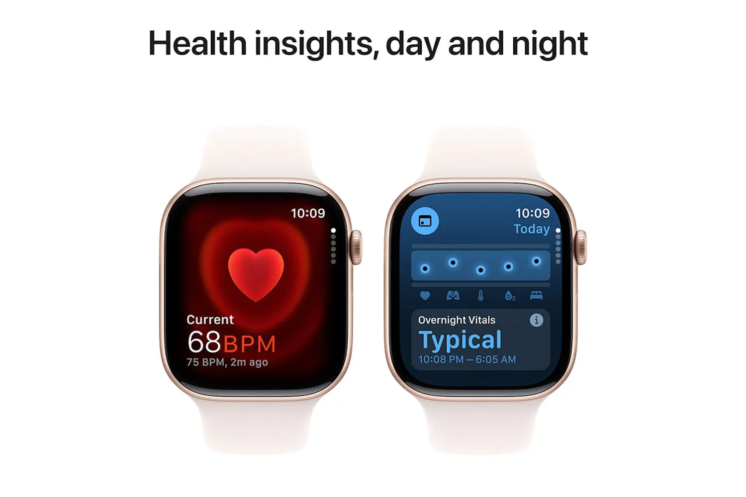 Apple Watch Series 10 GPS   Cellular | 46mm | Rose Gold Aluminium Case with Light Blush Sport Band M/L