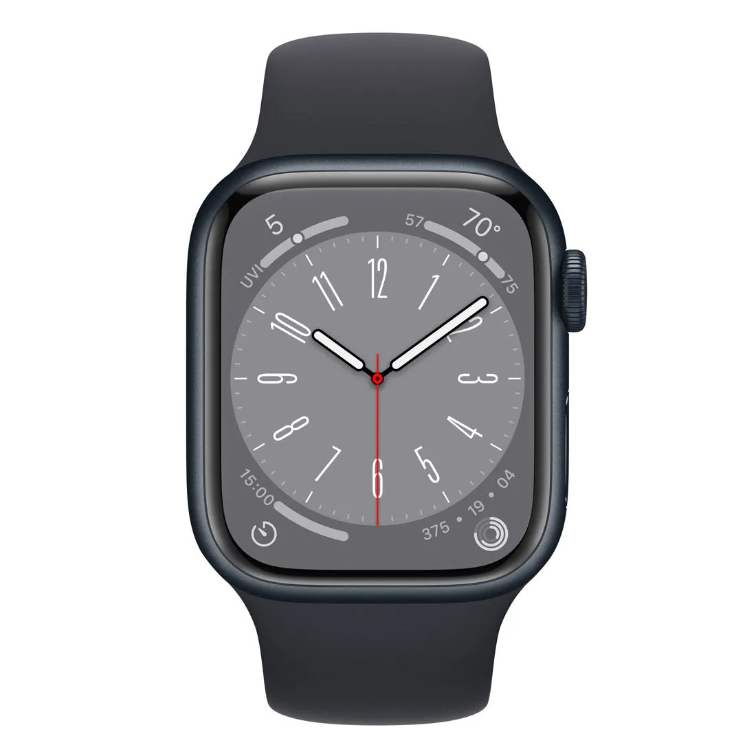 Apple Watch Series 8 GPS   Cellular 45mm Aluminum Case w/ Sport Band - Midnight - Excellent - Refurbished - AU Version