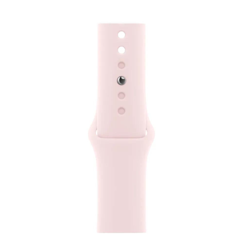 Apple Watch Series 9 41mm GPS   Cellular Pink Aluminium Case with Light Pink Sport Band (Opened Never Used)